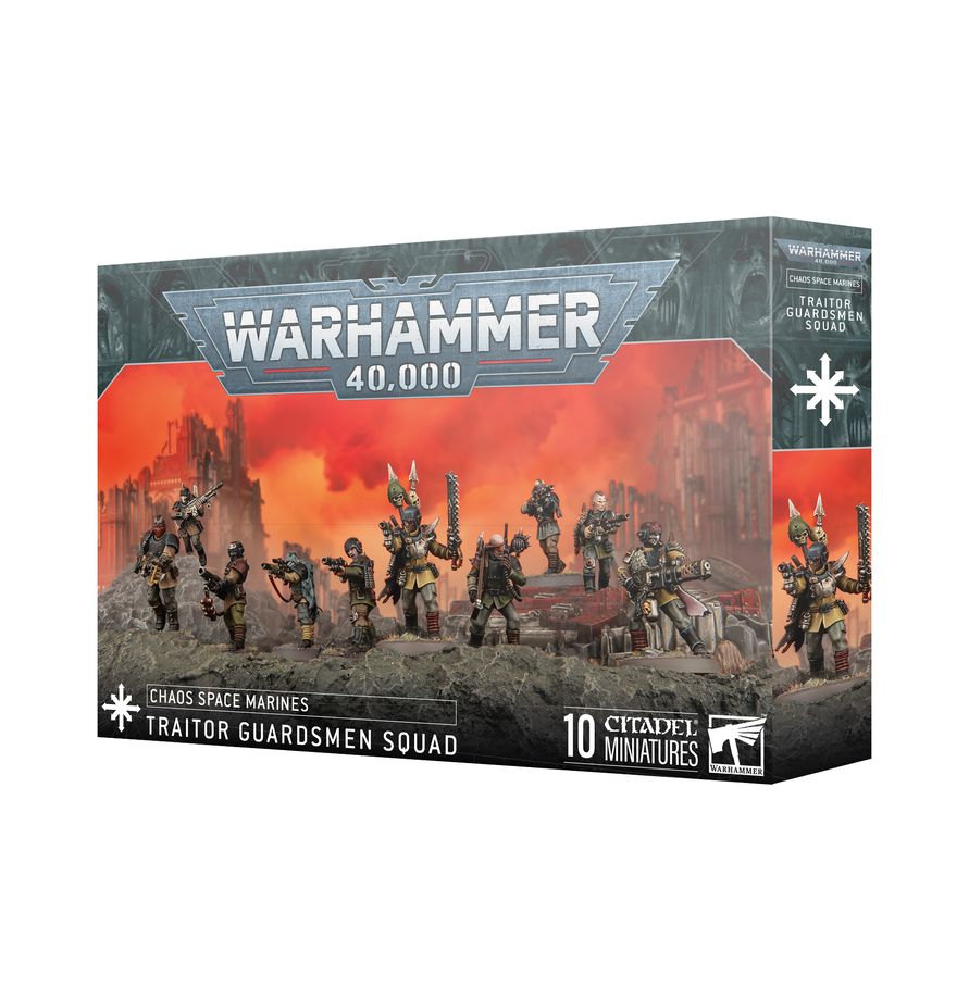 Chaos Space Marines Traitor Guardsmen Squad