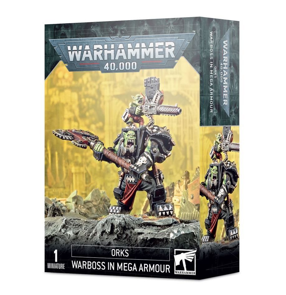 Orks Ork Warboss in Mega Armour