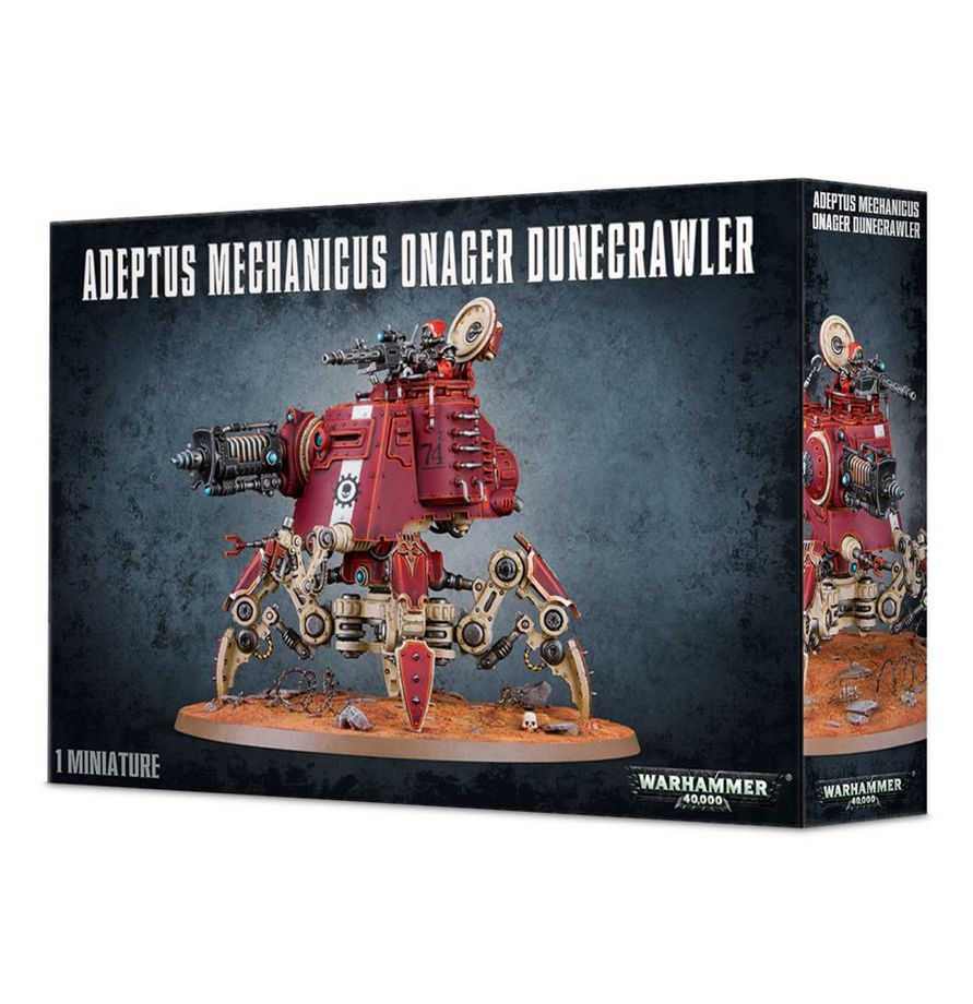 Open Box Adeptus Mechanicus Onager Dunecrawler