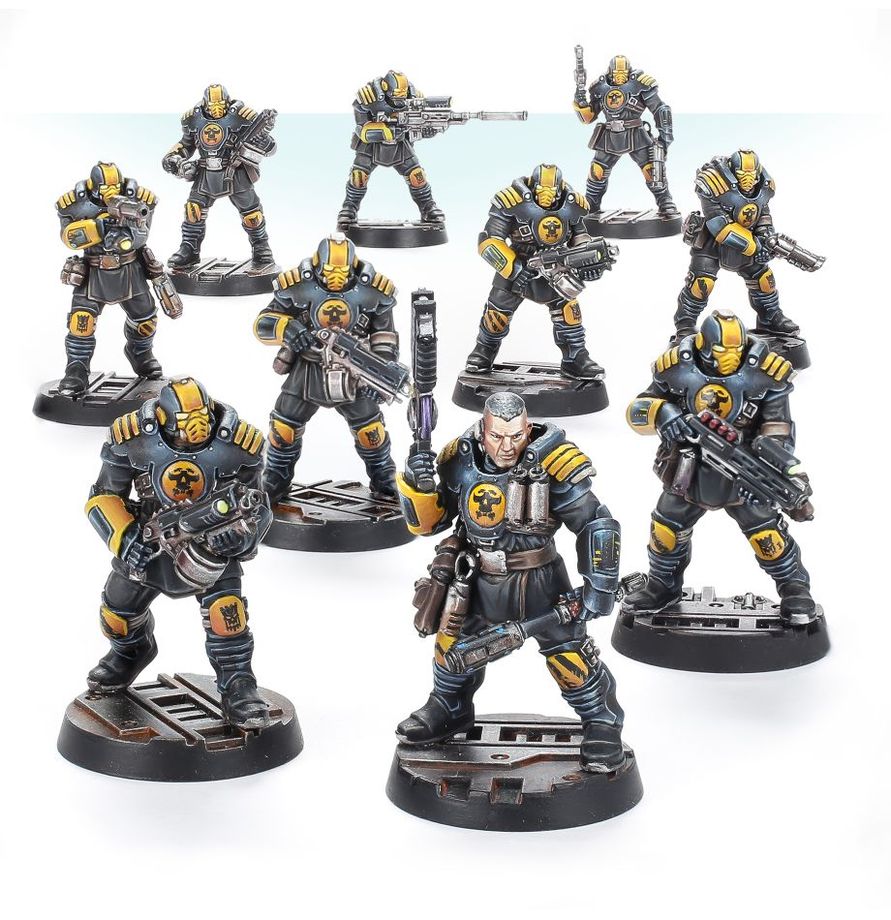 Necromunda Palanite Enforcer Patrol