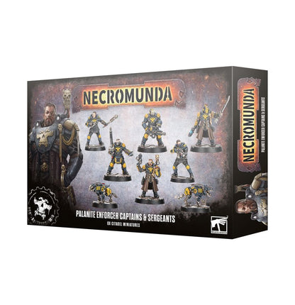 Necromunda Palanite Enforcer Captains & Sergeants