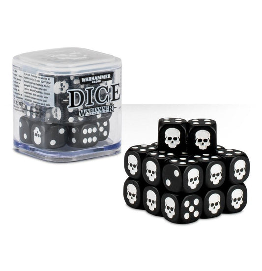 Warhammer 40k Dice Set Cube Black