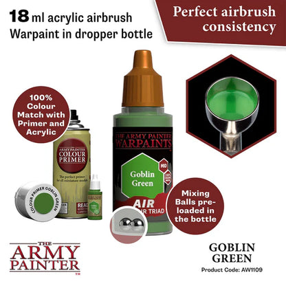 Army Painter Warpaints Acrylic Air Goblin Green