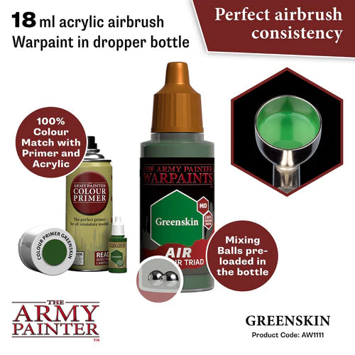 Army Painter Warpaints Acrylic Air Greenskin
