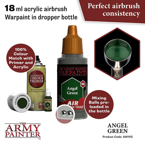Army Painter Warpaints Acrylic Air Angel Green