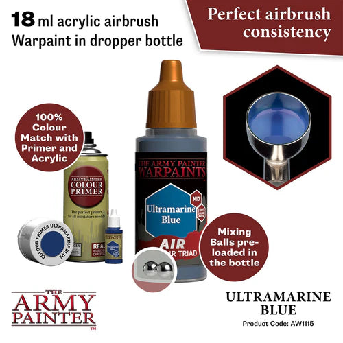 Army Painter Warpaints Acrylic Air Crystal Blue