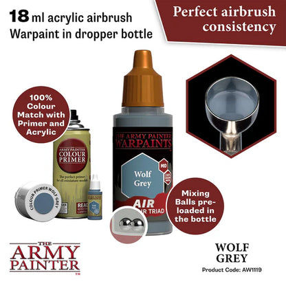 Army Painter Warpaints Acrylic Air Wolf Grey