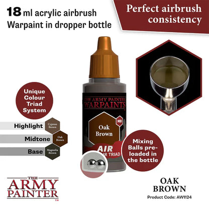 Army Painter Warpaints Acrylic Air Oak Brown