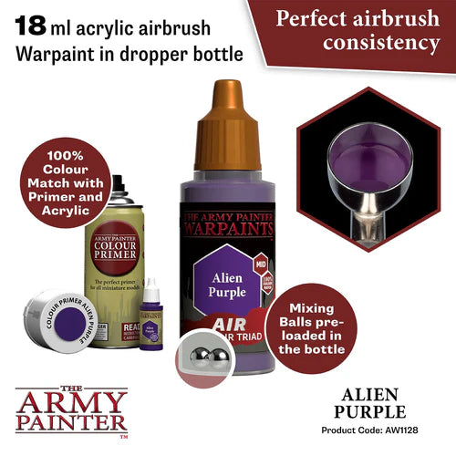 Army Painter Warpaints Acrylic Air Alien Purple