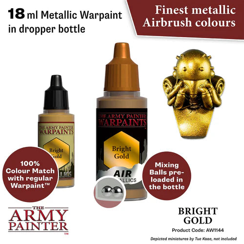Army Painter Warpaints Metallic Air Bright Gold
