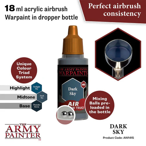 Army Painter Warpaints Acrylic Air Dark Sky