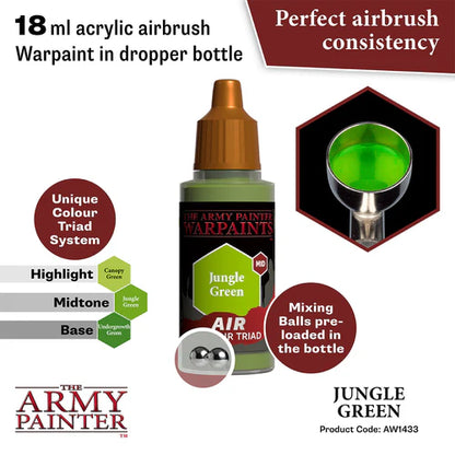 Army Painter Warpaints Acrylic Air Jungle Green