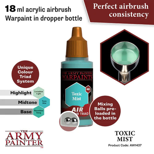 Army Painter Warpaints Acrylic Air Toxic Mist