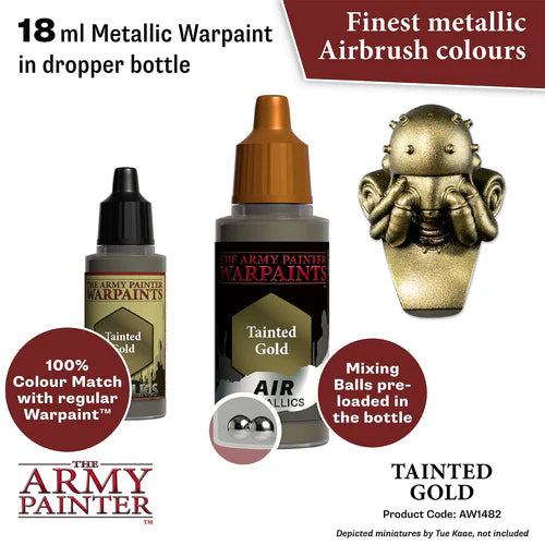 Army Painter Warpaints Metallic Air Tainted Gold