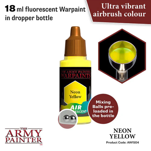 Army Painter Warpaints Air Fluorescent Neon Yellow