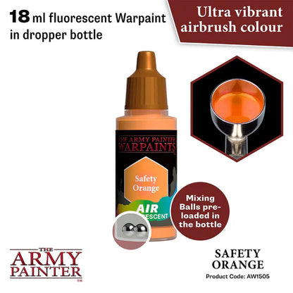 Army Painter Warpaints Air Fluorescent Safety Orange
