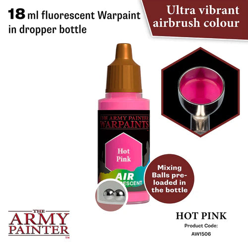 Army Painter Warpaints Air Fluorescent Hot Pink
