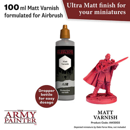 Army Painter Warpaints Air Matt Varnish 100ml