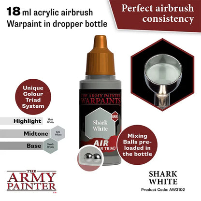 Army Painter Warpaints Acrylic Air Shark White