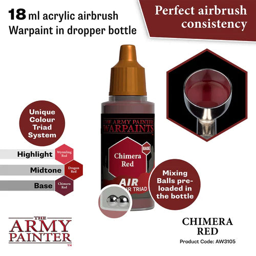 Army Painter Warpaints Acrylic Air Chimera Red