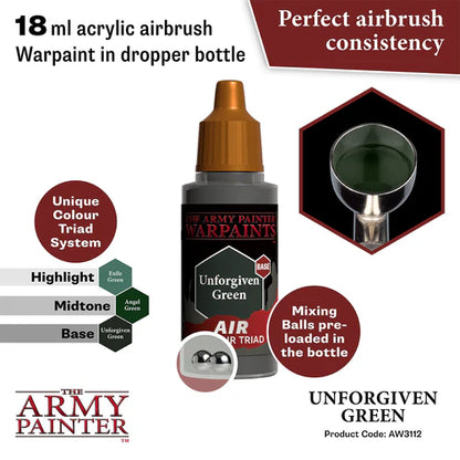 Army Painter Warpaints Acrylic Air Unforgiven Green