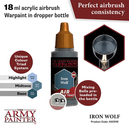 Army Painter Warpaints Acrylic Air Iron Wolf