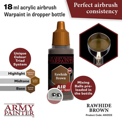 Army Painter Warpaints Acrylic Air Rawhide Brown