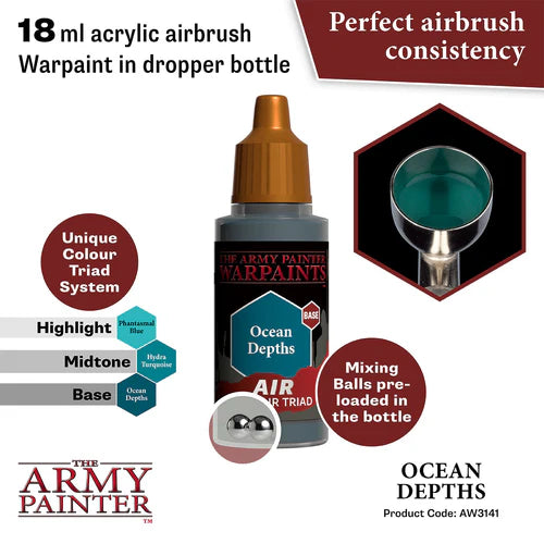 Army Painter Warpaints Acrylic Air Ocean Depths