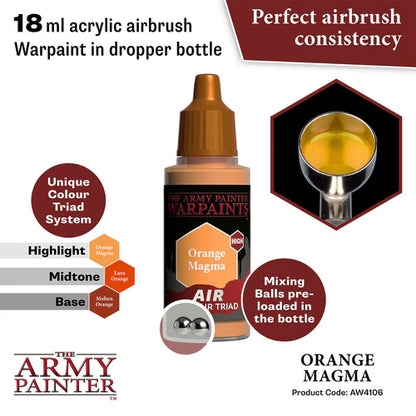 Army Painter Warpaints Acrylic Air Orange Magma