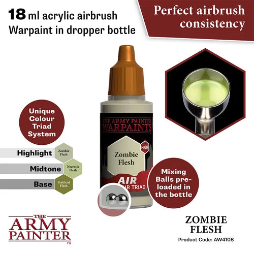 Army Painter Warpaints Acrylic Air Zombie Flesh