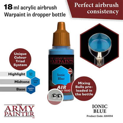 Army Painter Warpaints Acrylic Air Ionic Blue