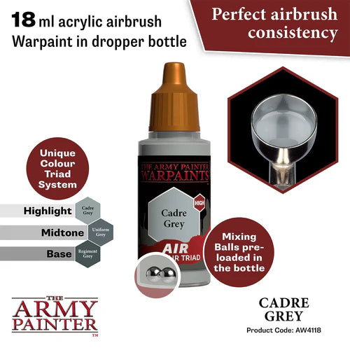 Army Painter Warpaints Acrylic Air Cadre Grey