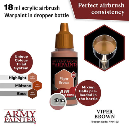 Army Painter Warpaints Acrylic Air Viper Brown