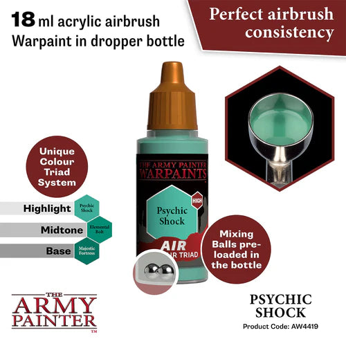 Army Painter Warpaints Acrylic Air Psychic Shock