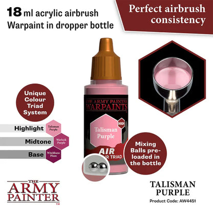 Army Painter Warpaints Acrylic Air Talisman Purple