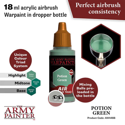 Army Painter Warpaints Acrylic Air Potion Green