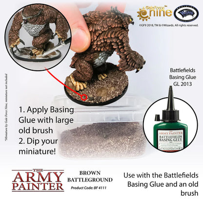 Army Painter Battlefields: Brown Battleground Sand Basing 150ml