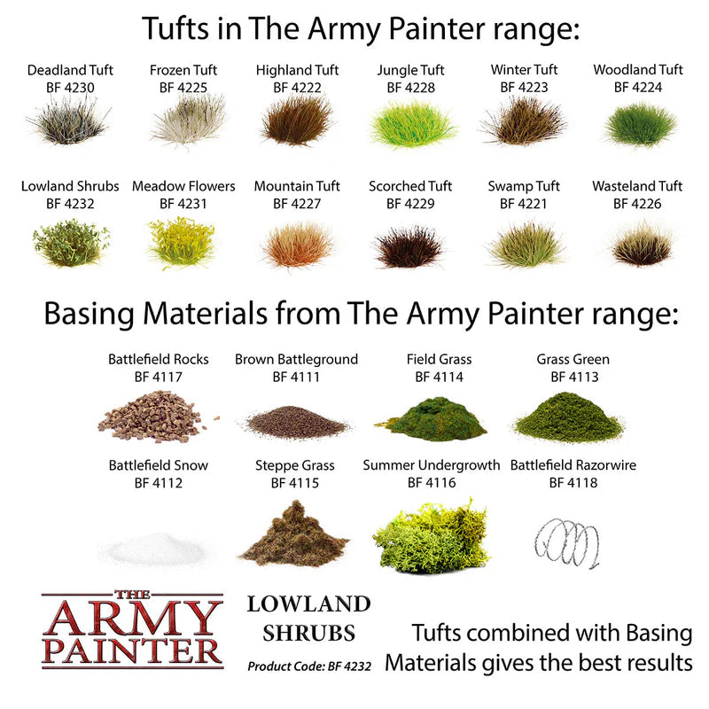 Battlefields Xp: Lowland Shrubs Basing