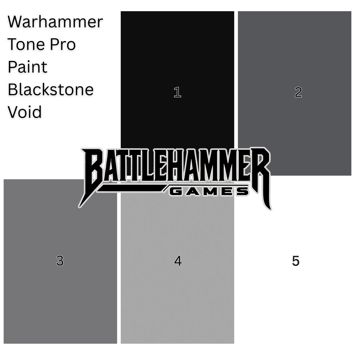 Warhammer Tone Pro Paint Blackstone Void 1 12Ml
