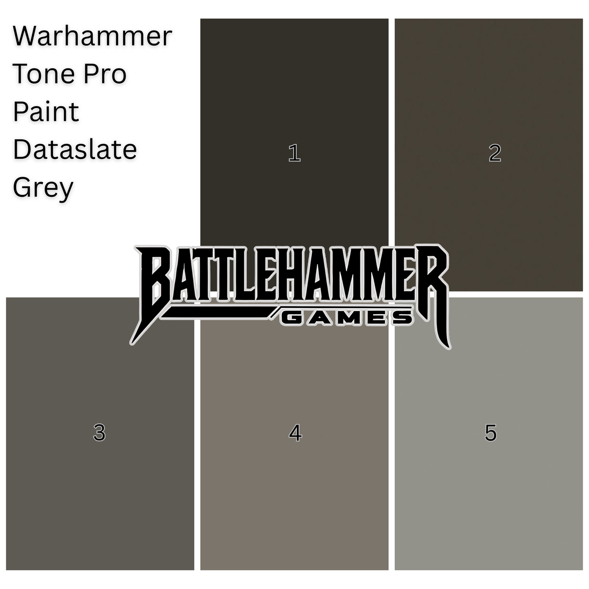 Warhammer Tone Pro Paint Dataslate Grey 2 12Ml