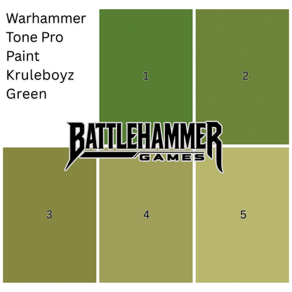 Warhammer Tone Pro Paint Kruleboyz Green 1 12Ml