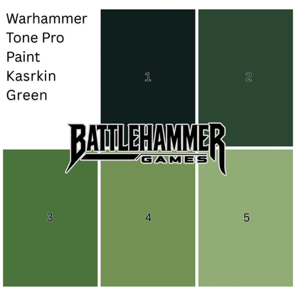 Warhammer Tone Pro Paint Kasrkin Green 2 12Ml