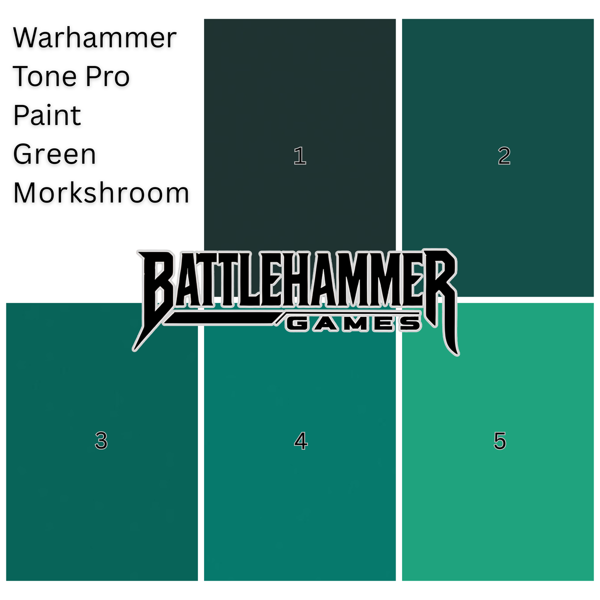 Warhammer Tone Pro Paint Green Morkshroom 1 12Ml