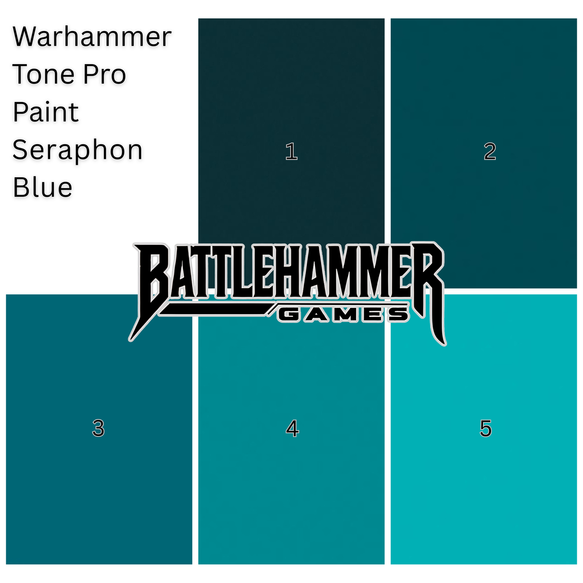 Warhammer Tone Pro Paint Seraphon Blue 2 12Ml