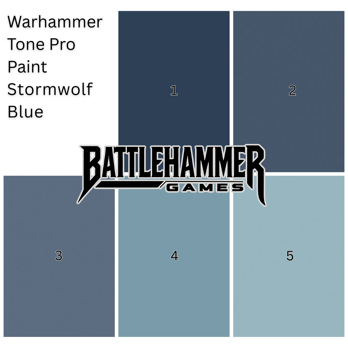 Warhammer Tone Pro Paint Stormwolf Blue 2 12Ml