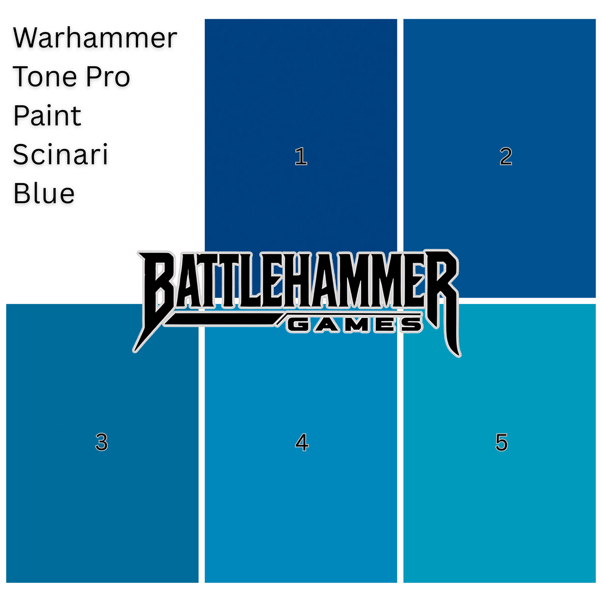 Warhammer Tone Pro Paint Scinari Blue 2 12Ml