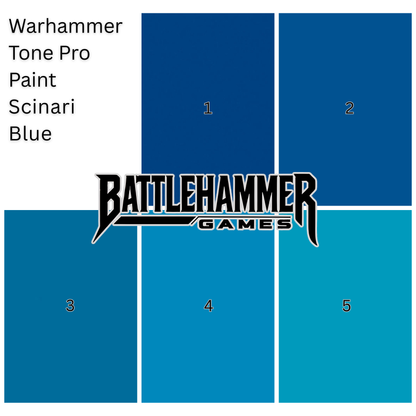 Warhammer Tone Pro Paint Scinari Blue 2 12Ml