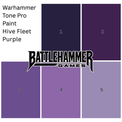 Warhammer Tone Pro Paint Hive Fleet Purple 1 12Ml