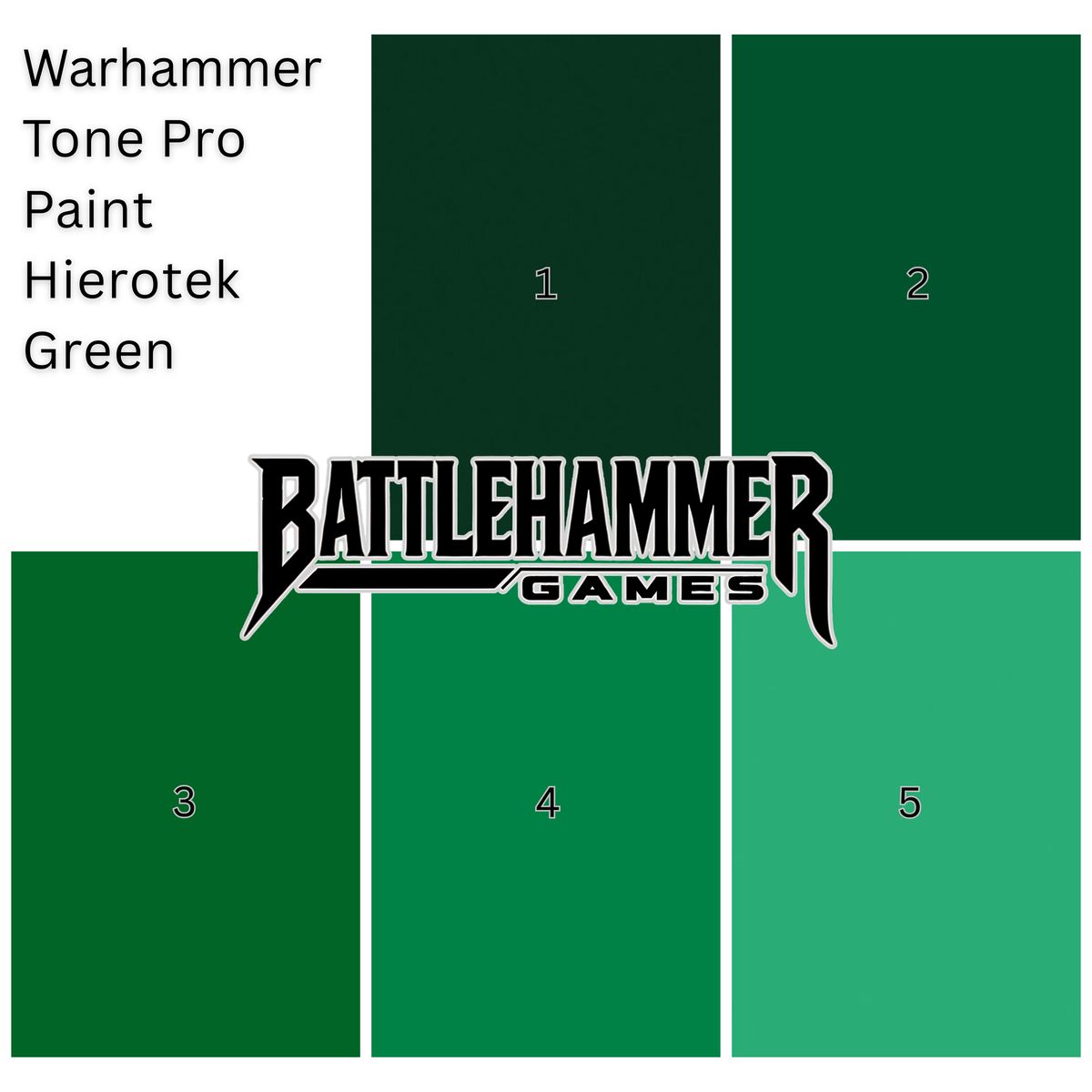 Warhammer Tone Pro Paint Hierotek Green 2 12Ml