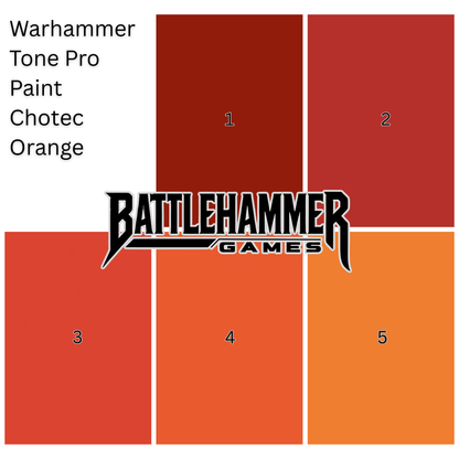 Warhammer Tone Pro Paint Chotec Orange 2 12Ml